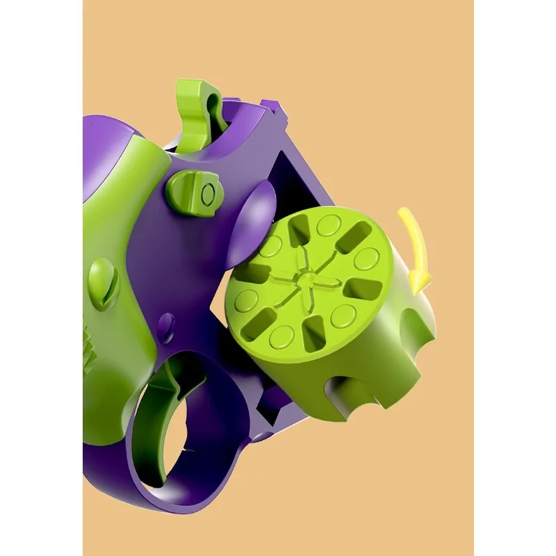 Pistolet jouet interactif rotatif anti-Stress intérieur/extérieur pour enfants et adultes (désactible) cadeau de vacances au choix pour garçons
