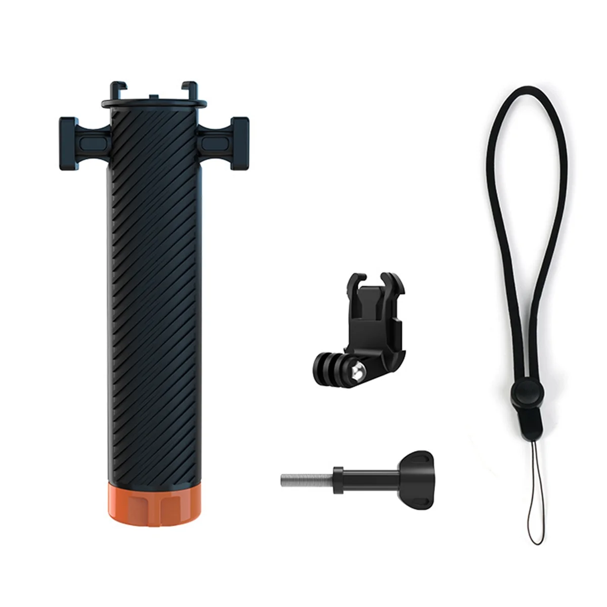 Empuñadura flotante antideslizante con ranuras para zapata fría para Gopro 12 11 10 9/Insta360 Ace Pro/Action 4 3, accesorios, novedad