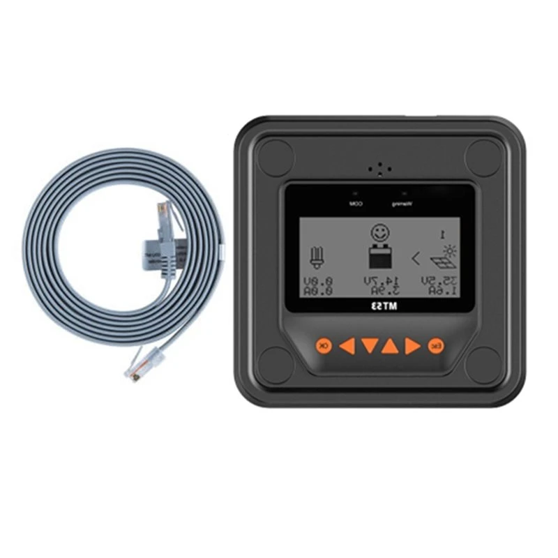 HGHO MPPT Solar Controller Solar Charge Controller Accessories Remote Solar Monitor