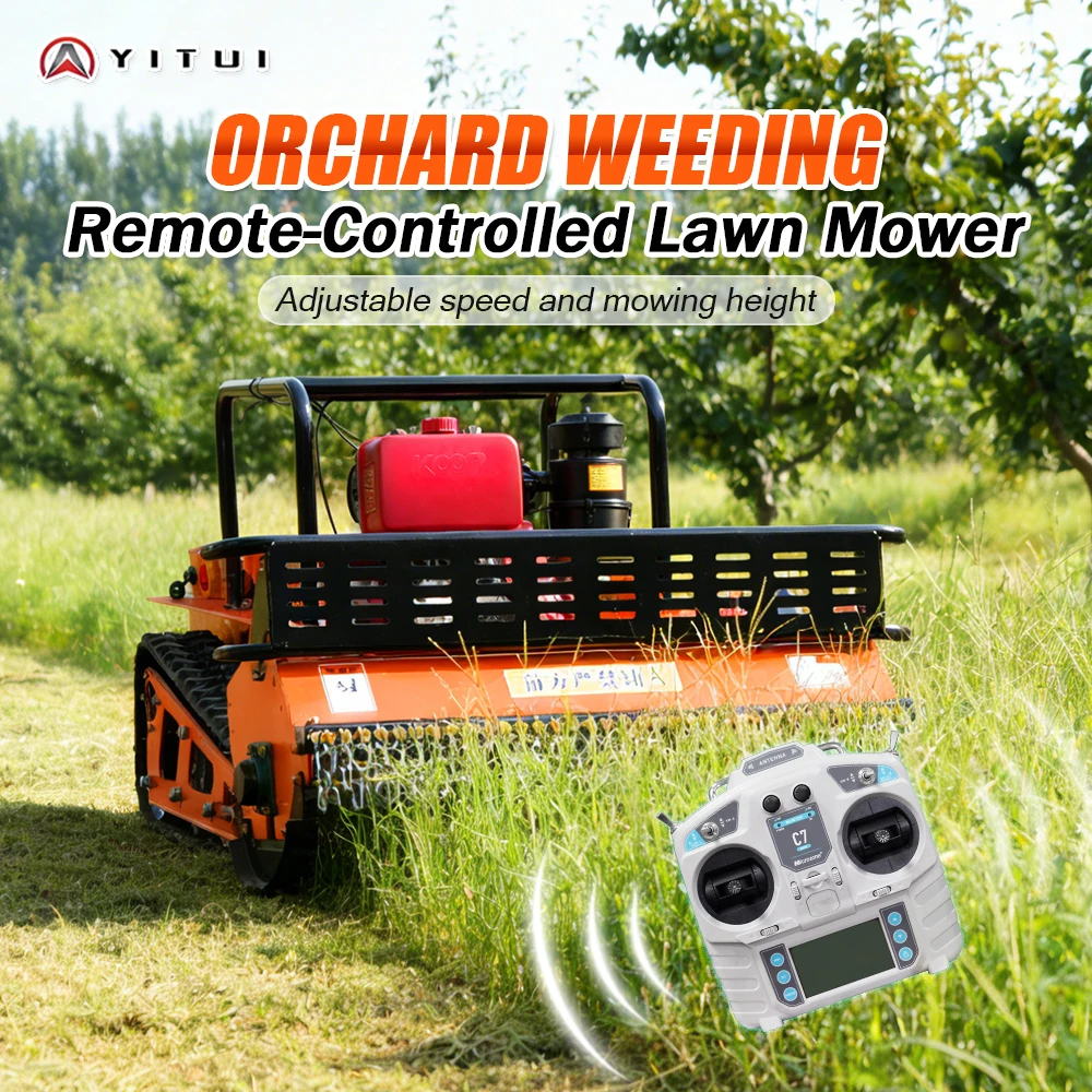 Customized Diesel Lawn Mower With Low Fuel Consumption And Strong Power Manganese Steel Thickened Blades