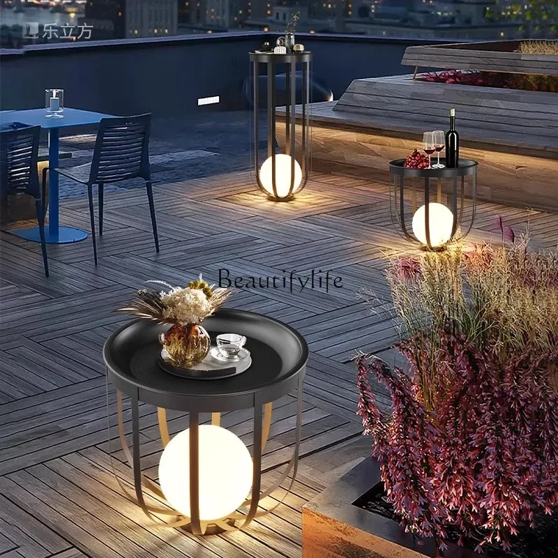 FG11Solar outdoor lawn waterproof garden atmosphere floor luminous object outdoor