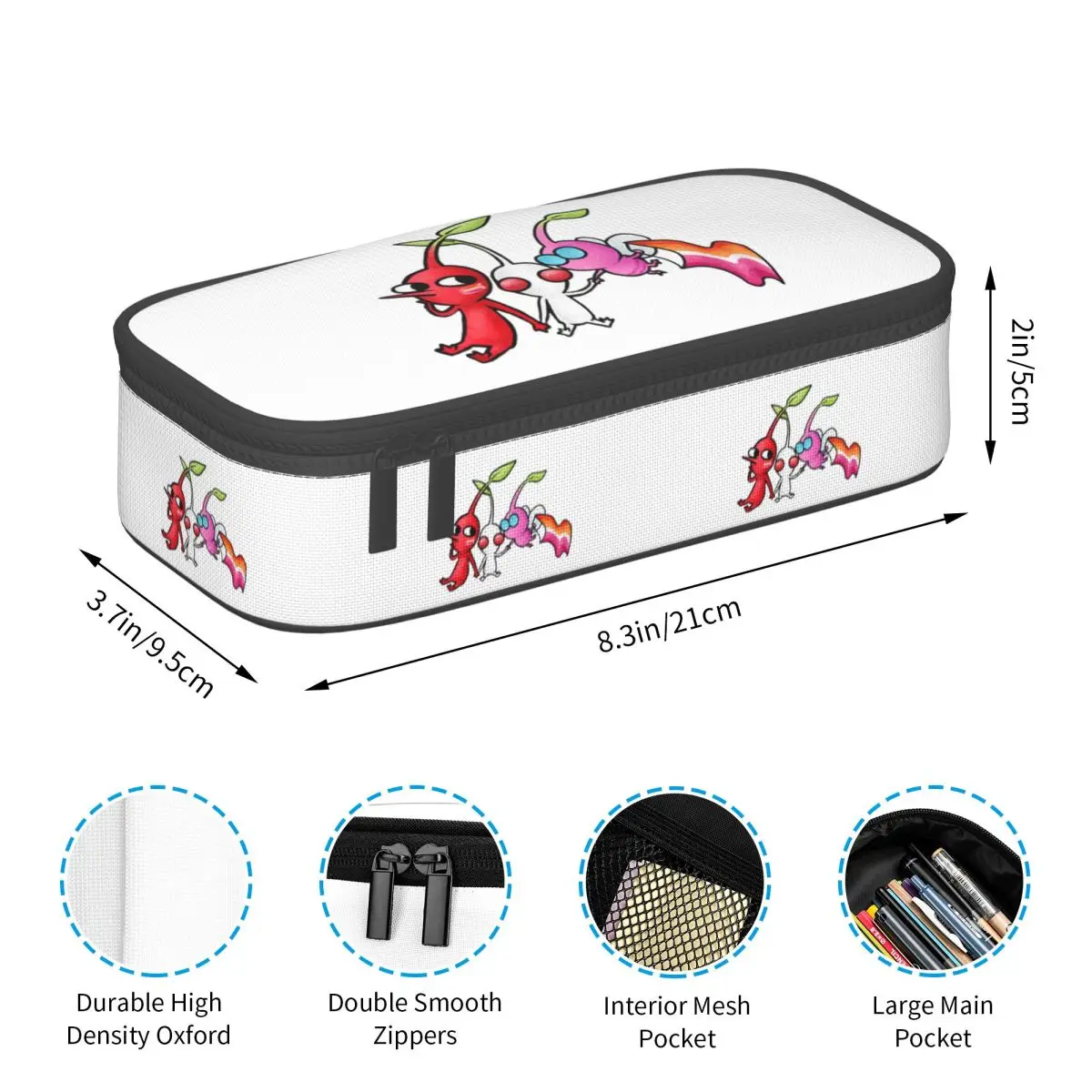 مقلمة بيكمين للطلاب صندوق القلم المدرسية حقيبة أقلام رصاص لوازم القرطاسية حقيبة حامل القلم