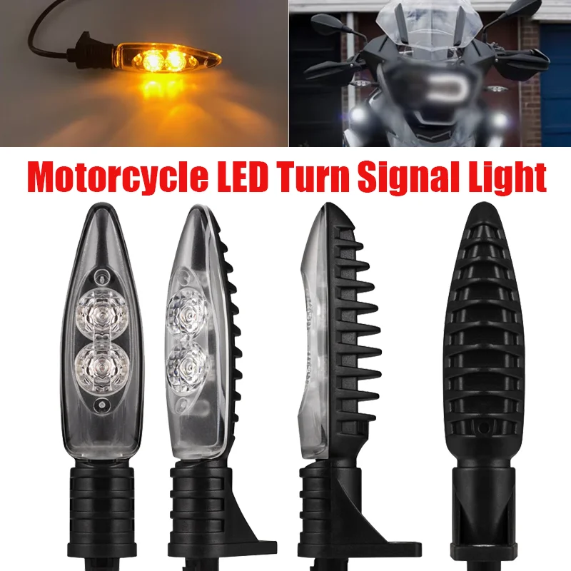 Luz LED Delantera y Trasera para Motocicleta, Intermitente, Indicador de Señal de Giro para BMW R1200GS F800GS S1000RR F800R HP2 HP4 Sport G450X F800ST