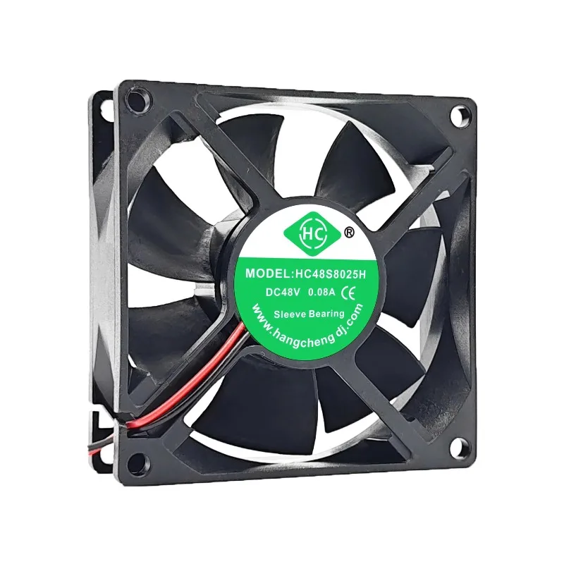 New Cooler Fan for HC48S8025H 48V 0.08A Power Supply Inverter Cooling Fan 80*80*25MM