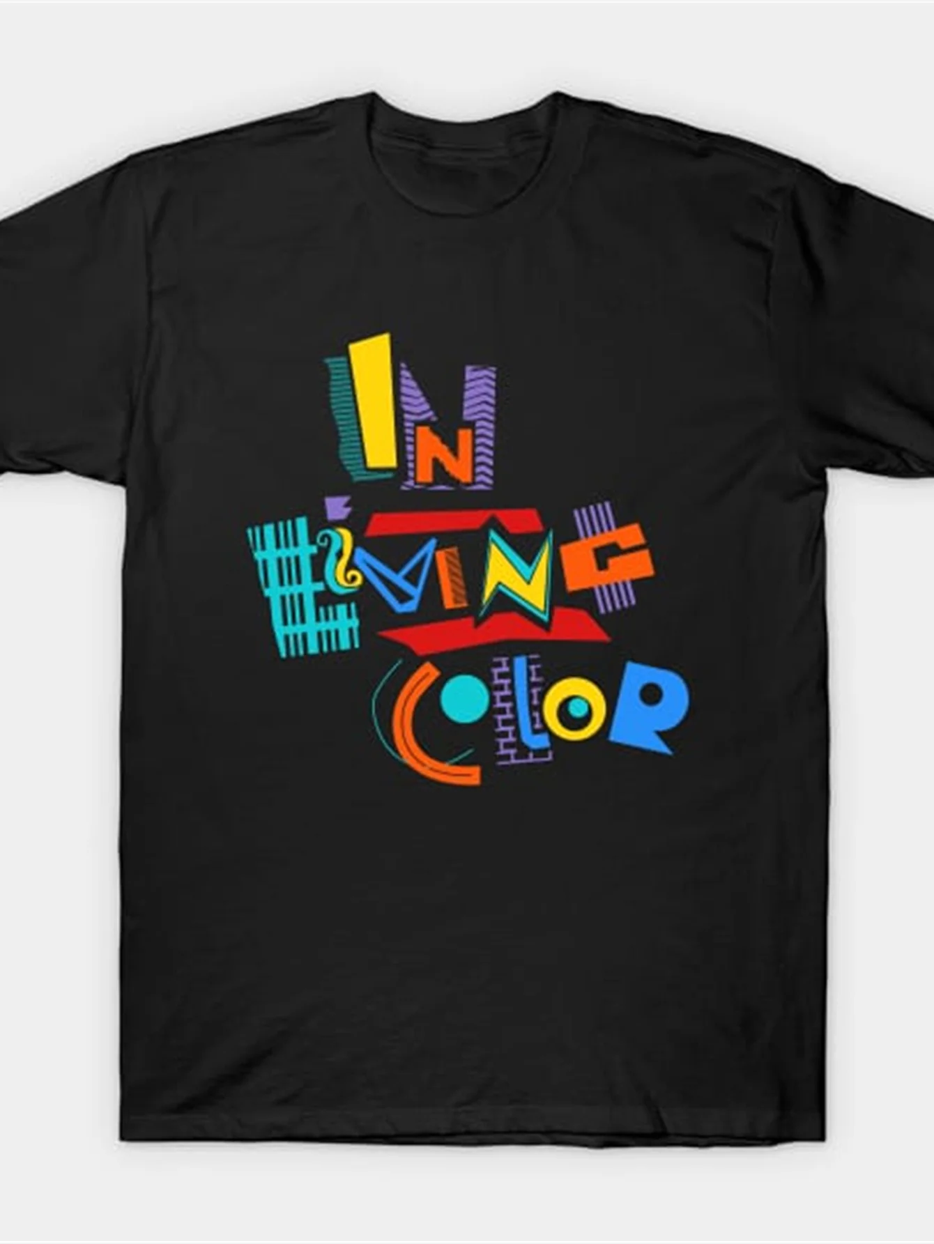 

Mens Alphabetic Graphic Print Tees - Soft Crew Neck, Comfort Fit, Slight Stretch Knitted Fabric, Casual Summer T-Shirts