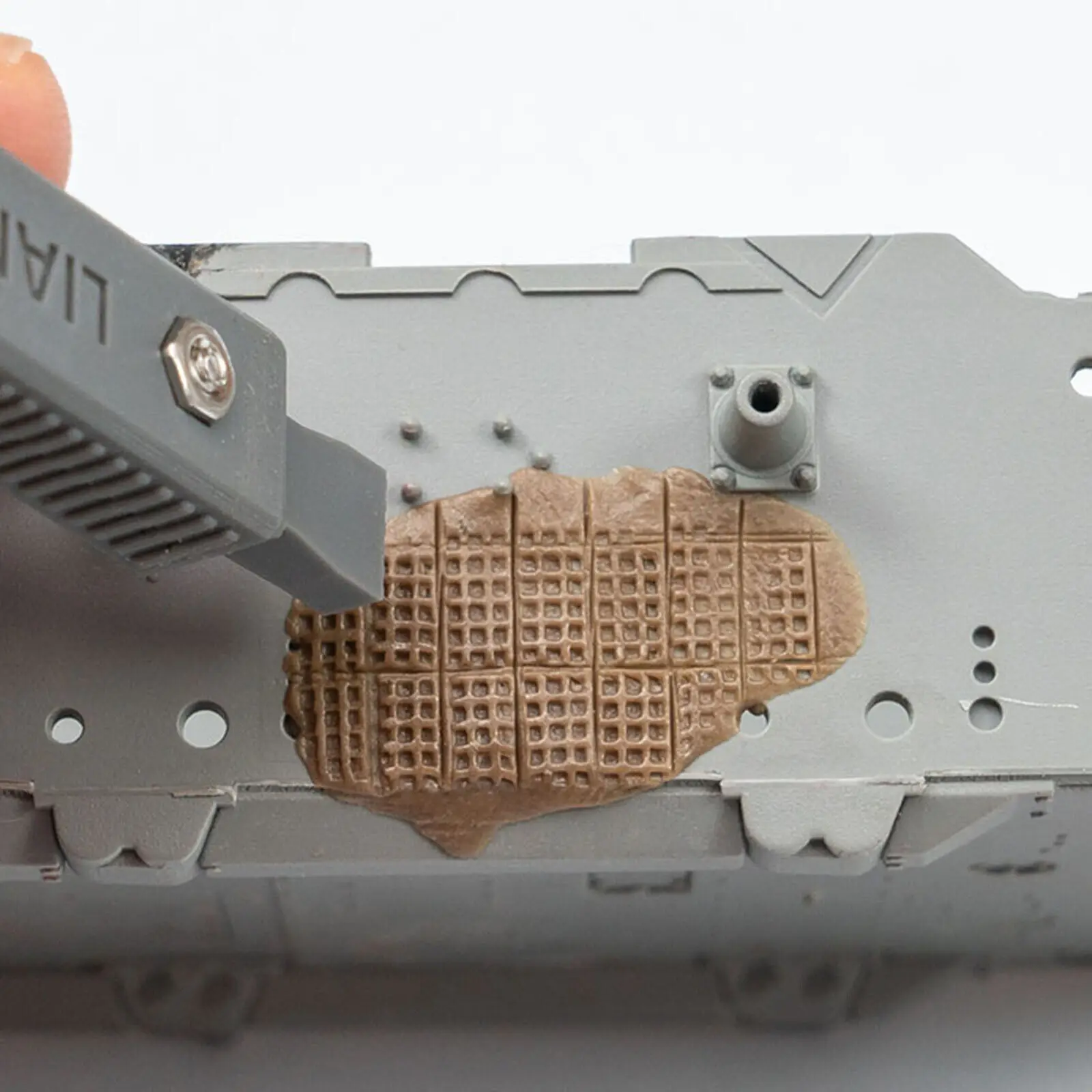 Anti-Magnetic Craft Tool For Zimmerit Coat 1:35 1:48 1:72 War Chariot Model Assembly Tank Model For Model Hobby DIY Accessories