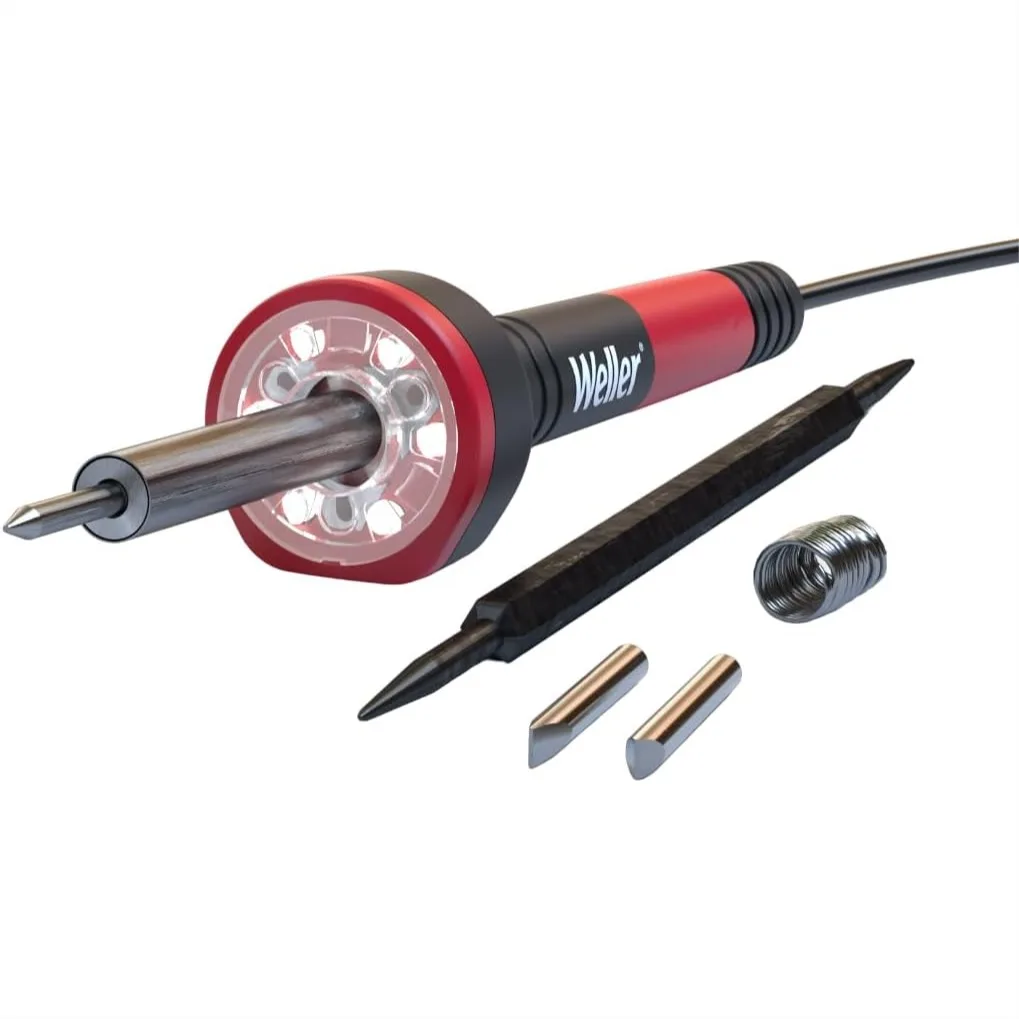 

30W 120V Soldering Iron Kit with LED Halo Ring for Precision Soldering