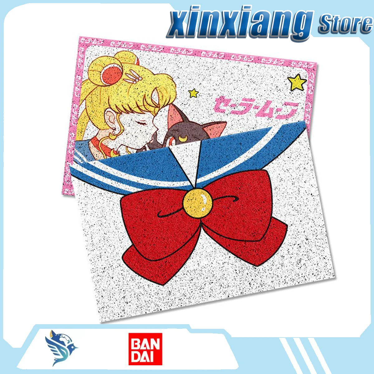Bandai Sailor Moon Ground Mat Bathroom Hollowed-Out Mesh Filter Mat For Water Filtration Anti-Slip Dust-Proof Floor Mat Cartoon