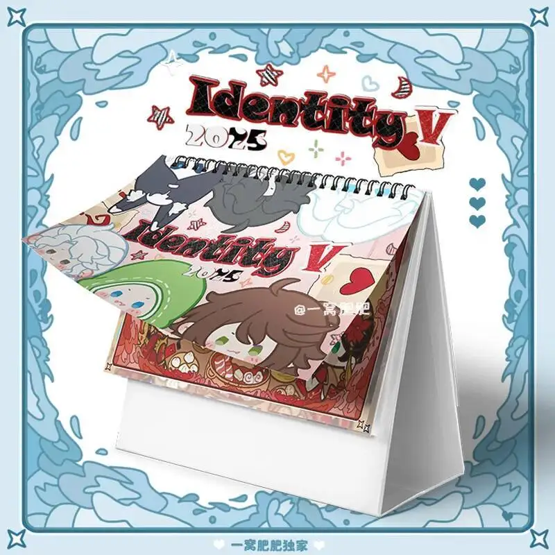 

Anime GAME Identity Ⅴ Luca Balsa 2025-2026 Double Anime Cartoon Calendar Notes Check In Memo Gift