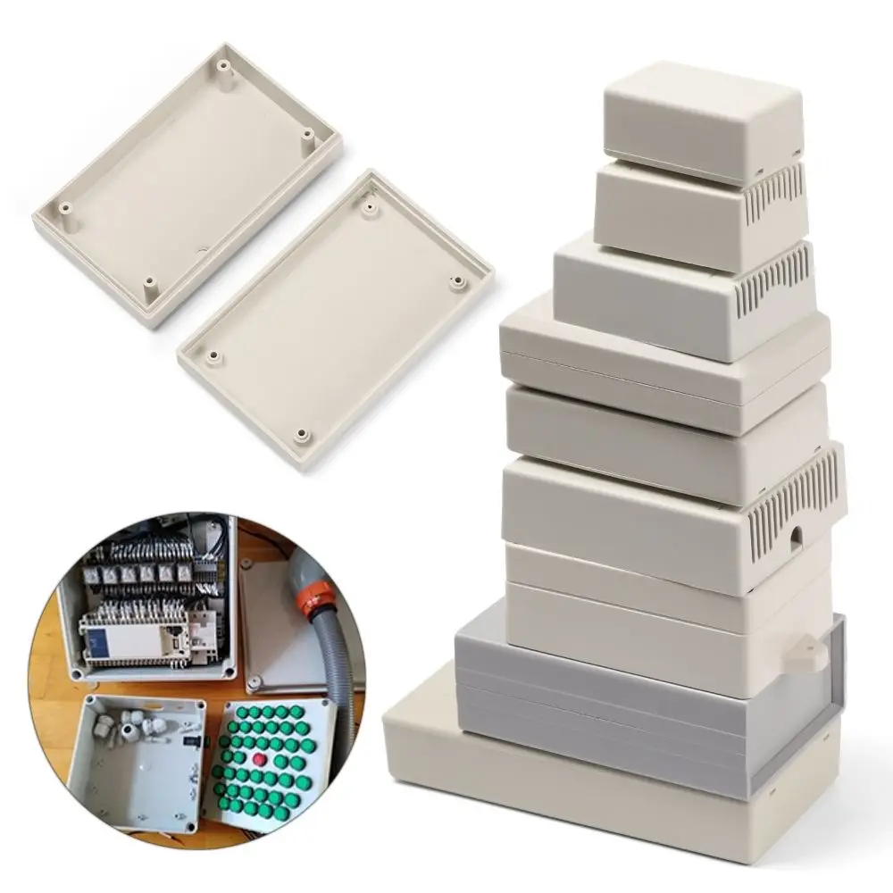 High Quality ABS Plastic DIY Instrument Case Waterproof Cover Project Enclosure Boxes Electronic Project Box