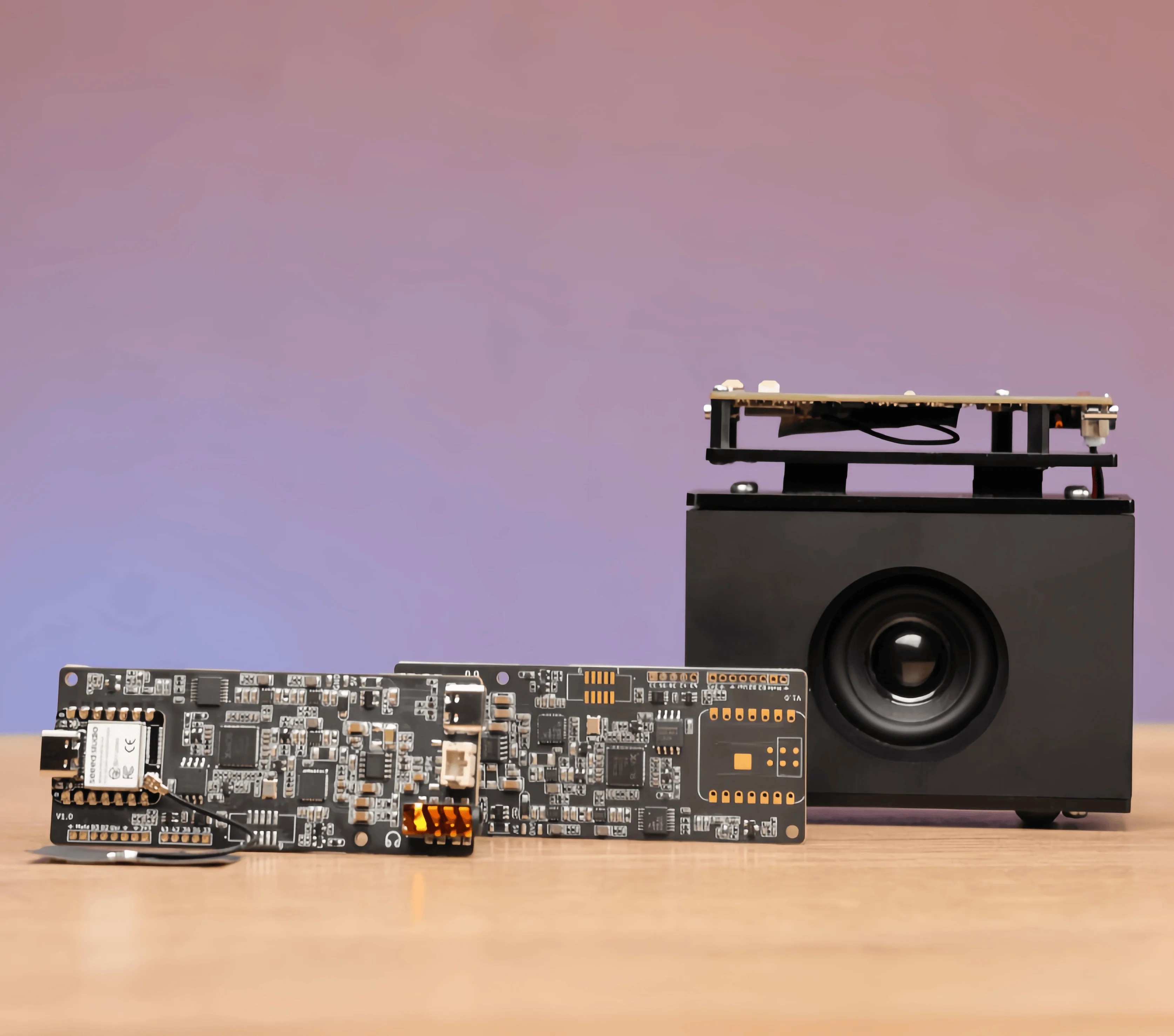 

ReSpeaker Lite AI Voice Processing Algorithm Development Board with 2 Microphone Array