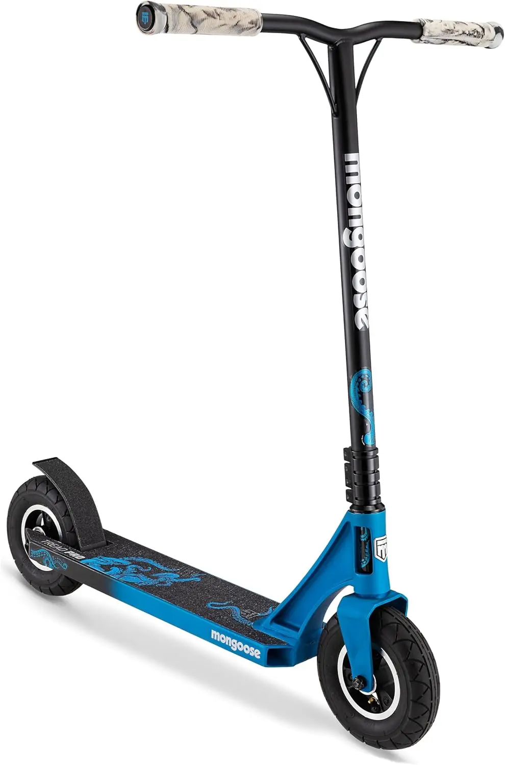Tread Kids and Adult Freestyle Dirt Scooter, 200mm Big Air Filled Tires, Great for Dirt and Gravel, Ages 8 Years and Up, Max Rid