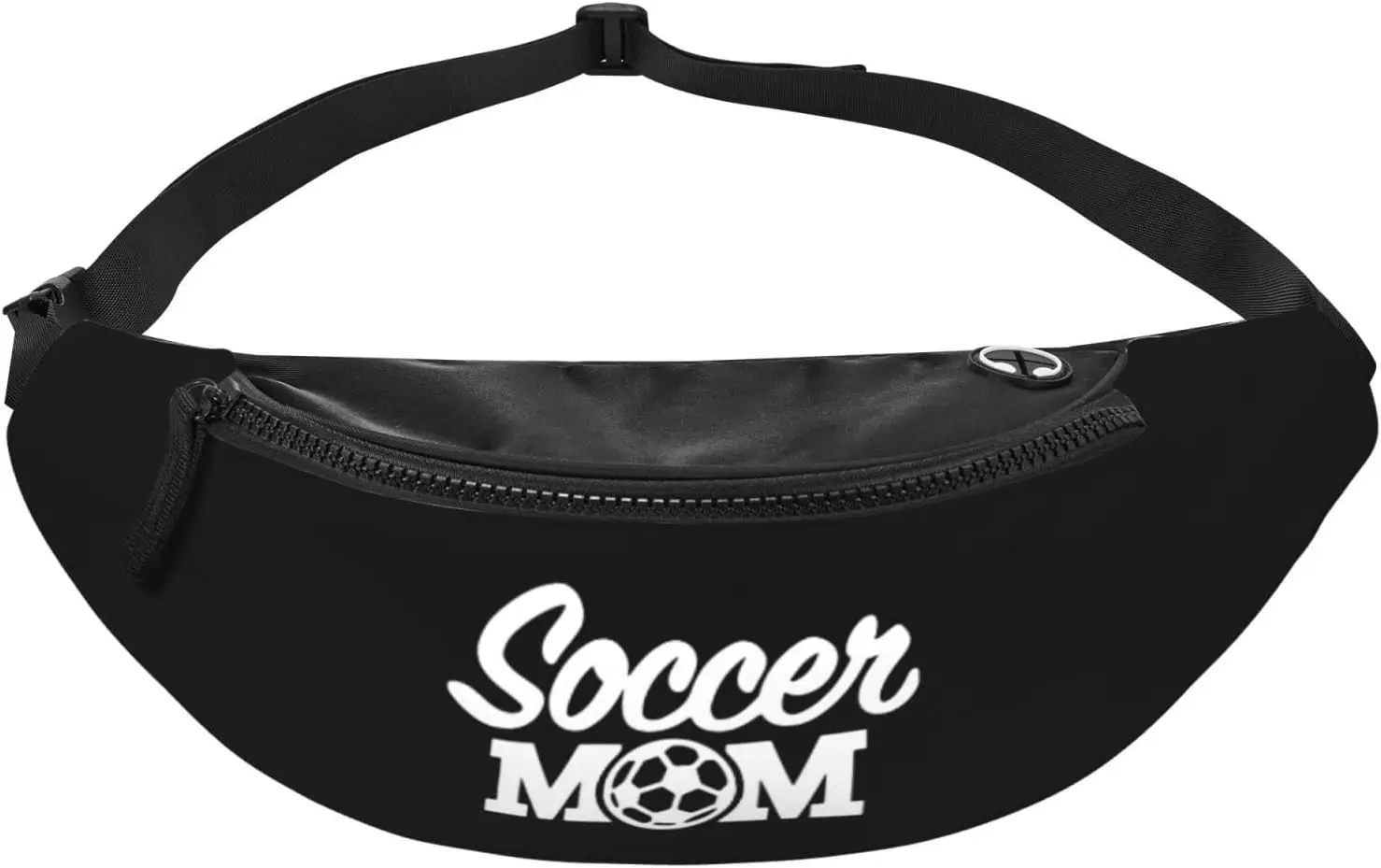 Soccer Mom With Ball Leisure Waist Bag Outdoor Sports Running Waist Bag Business Travel Mobile Phone Bag