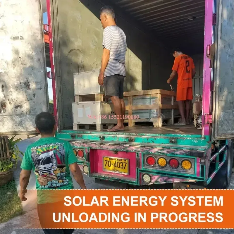 WMWMNU for 3KW 5KW 8KW 10KW Hybrid Solar Energy System with LiFePO4 Battery MPPT Controller Household Roof Installation Power