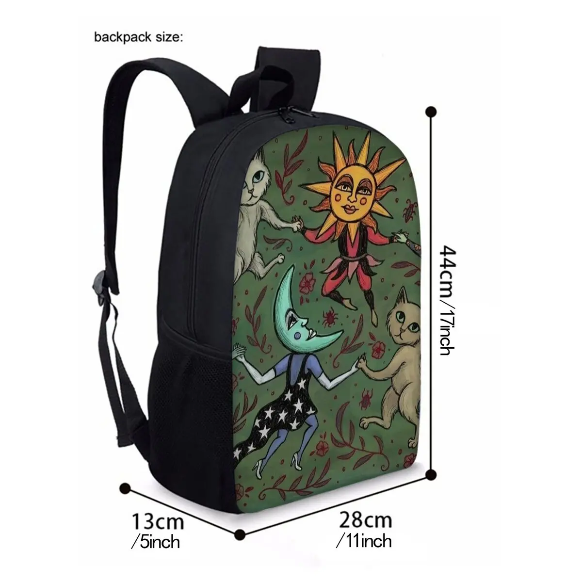 Magic Potion Three Piece Set Backpacks for Boy/Girls Best Gifts 2D Cartoon Waterproof Fashionable School Bag for Children