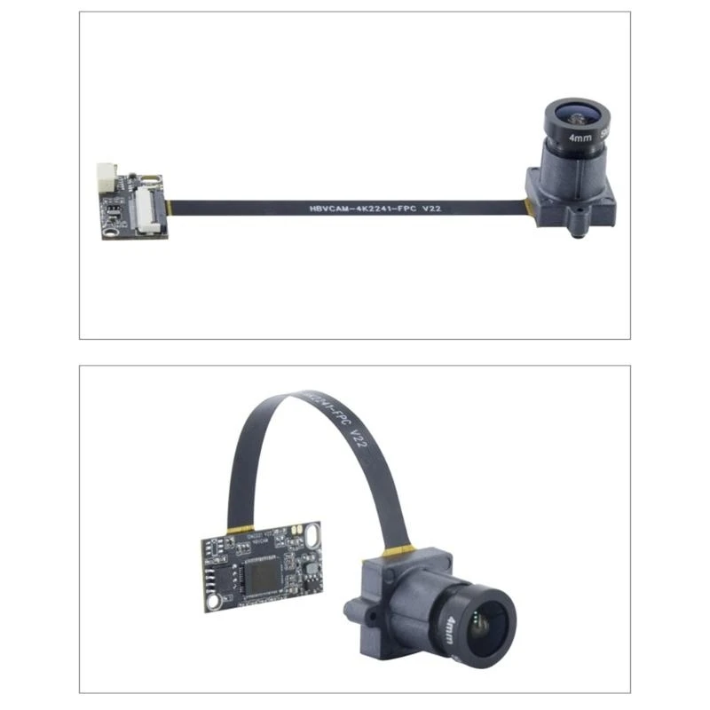 652F Mini 8MP USB2.0 Camera Module Versatile Use,3840x2160 MJPEG with 50cm 5P1.0MM USB Cable Wide Field of View 95°/ 125°