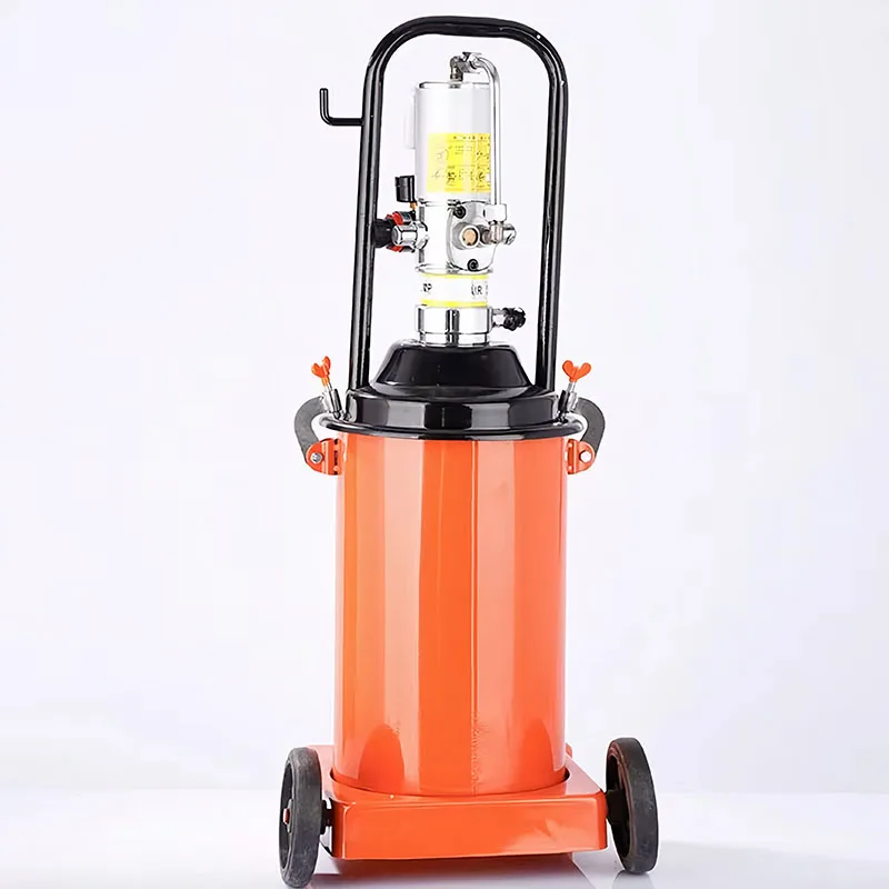 

12L Pneumatic grease gun high-pressure oiler with butter pump refilling steam auto full automatic small pneumatic butter machine