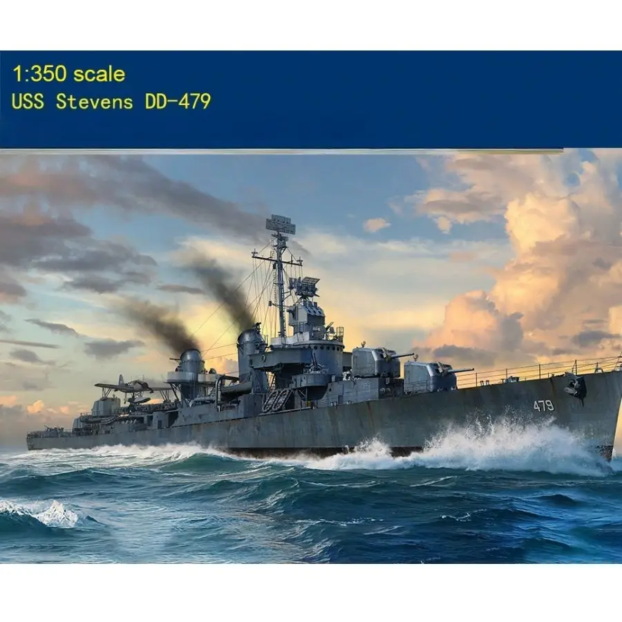 

Trumpeter 65308 Комплект модели сборки разрушителя USS Stevens (DD-479) 1:350