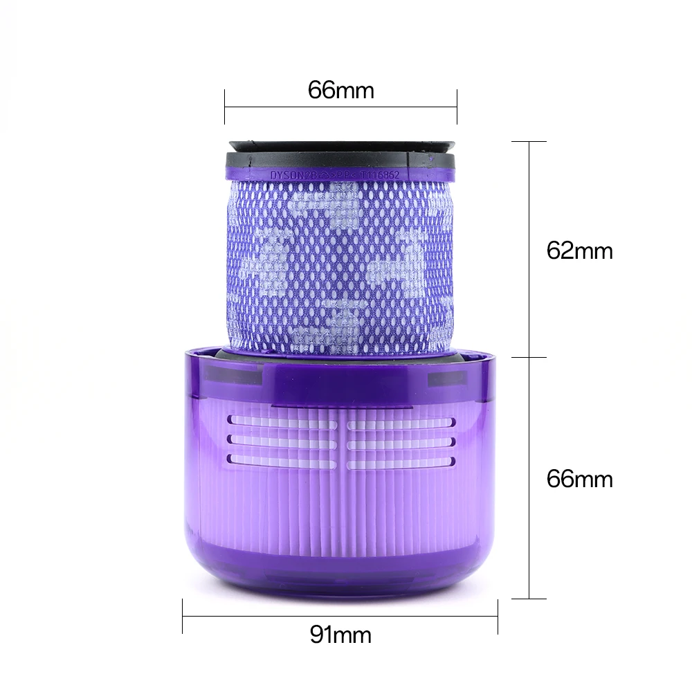 Zmywalny filtr HEPA do odkurzaczy bezprzewodowych Dyson V11 V15 Akcesoria zamienne Części zamienne do Dyson SV14