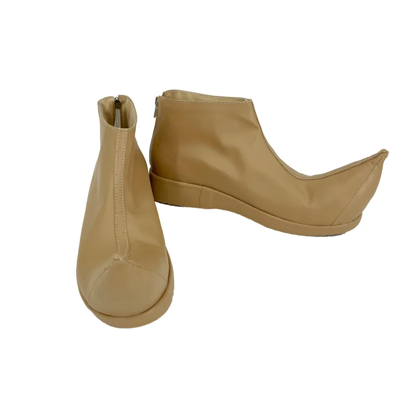 Zapatos de Cosplay Saionji Ukyo, accesorios de Cosplay de Dr. Stone, zapatos de cuero PU, botas de Carnaval de Halloween