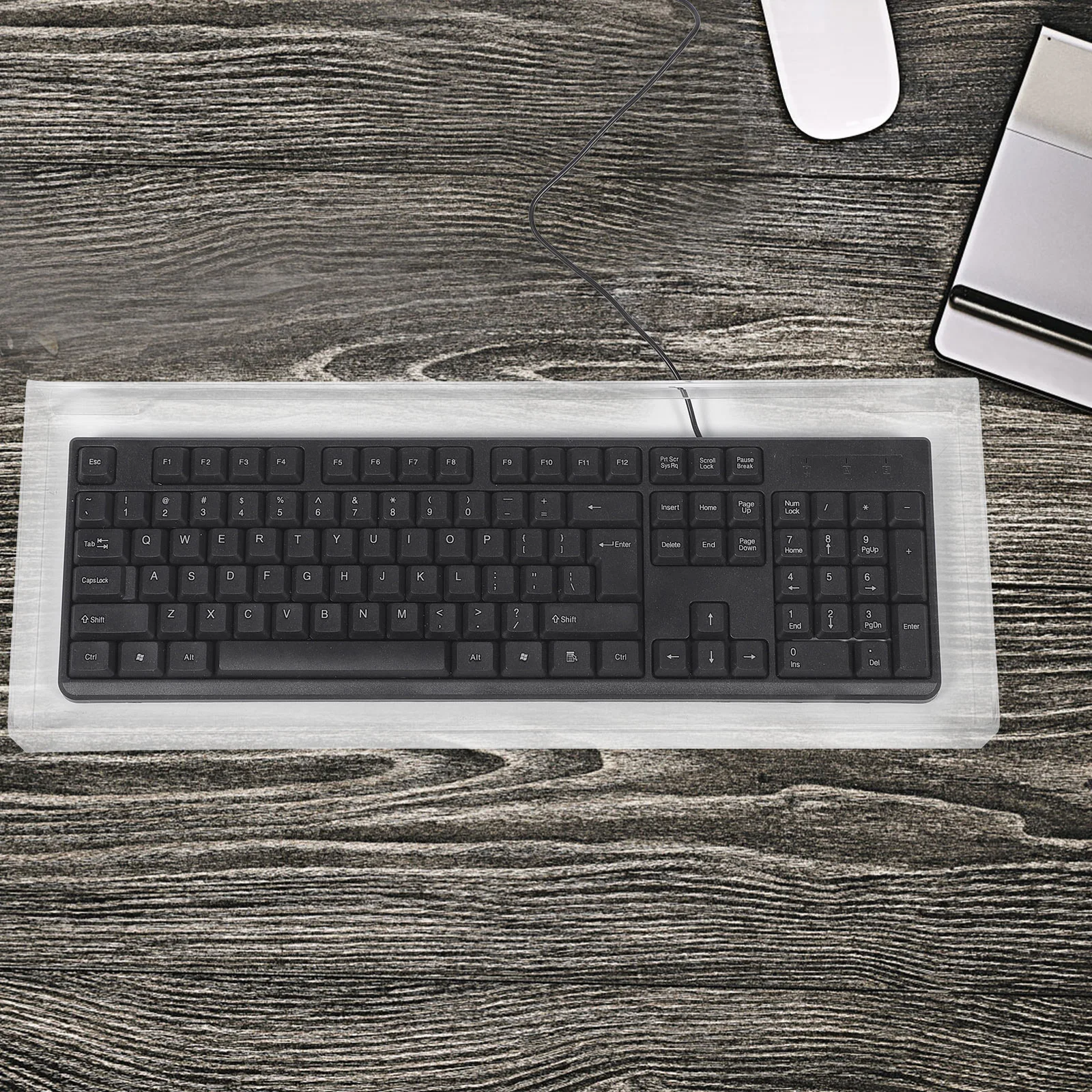 

Clear Acrylic Keyboard Transparent Protector Shield Anti Cat Water Dust Resistant Reusable Gaming Laptop Computer Cover For Home