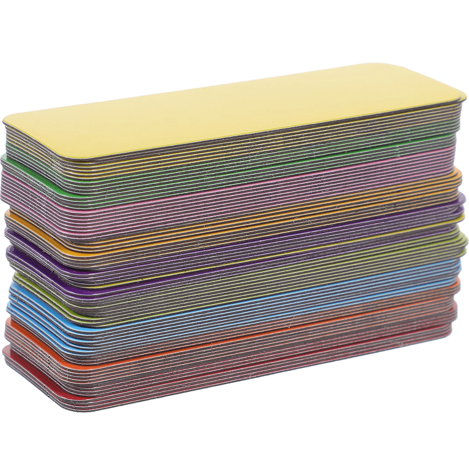 

72Pcs Magnetic Dry Erase Writable Labels Reusable Refrigerator Whiteboard Memo Tags Magnetic Stickers Fridge Magnet