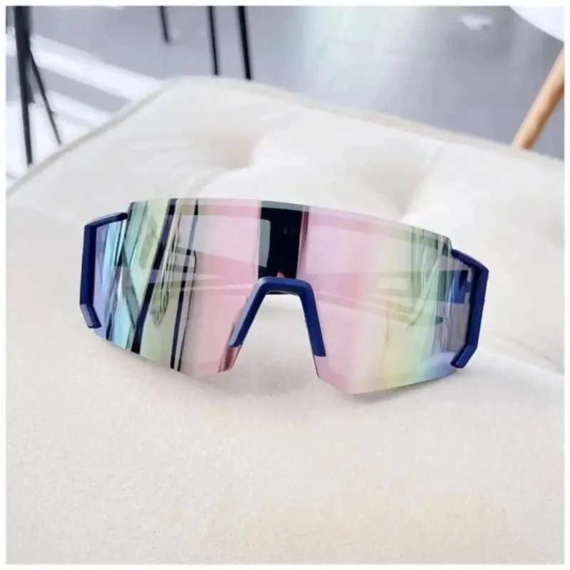 Cycling Sunglasses UV400 Shades Men Women Anti-Ultraviolet Outdoor Sports Hiking Climbing MTB Large Frame Oversized Goggles image 4
