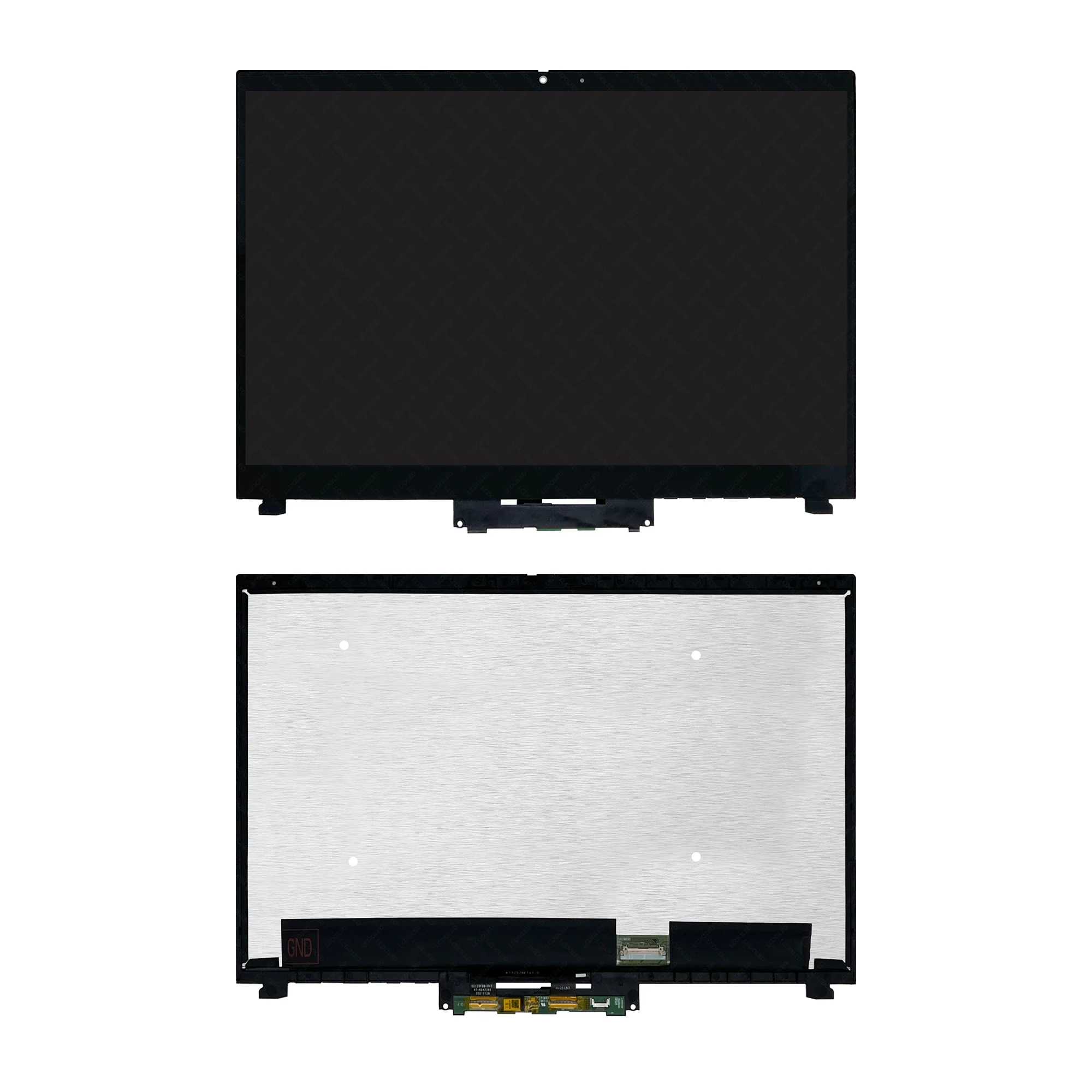 Imagem -06 - Led Lcd Touch Screen Display Assembly com Frame Lenovo Thinkpad C13 Yoga Gen1 Chromebook Sl11b03970 1920x1080 30pins 133 em