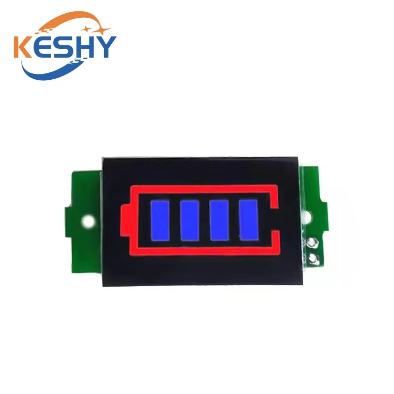 1-8S 1S/2S/3S/4S Enkele 3.7V Lithiumbatterij Capaciteit Indicator Module 4.2V Display Elektrische Voertuig Batterij Tester Li-ion