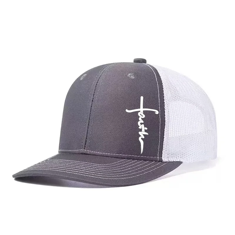 Bedruckte Verstellbare Baseball-Kappe Klassische Snapback Dad Hat Atmungsaktive Trucker Mesh-Kappe Golf Angeln Outdoor Sonnenhut – Detail 2
