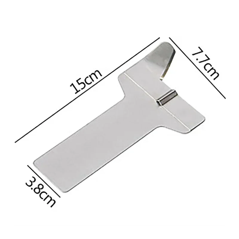 Stainless Steel Noodles Slitting Knife Handle, Kitchen Spaghetti Maker, Wide Mouth Sliced Noodles Maker, Special Noodle Tool