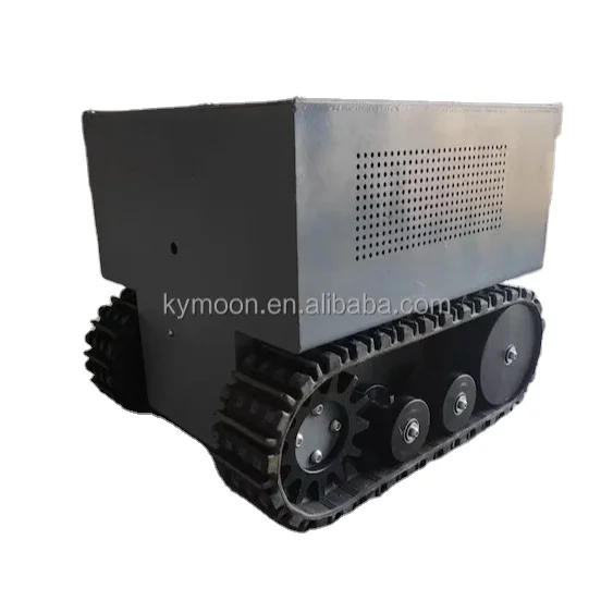 Snowblower rubber tracked chassis rubber crawler undercarriage rubber track triangle wheelchair