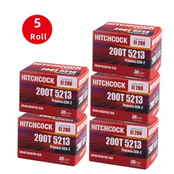 1/3/5 Rolls HITCHCOCK 5213(200T) ISO Color Negative 135 Film 36 Sheets ECN-2 135 Film Vision3 36EXP For Kodak Film Cameras