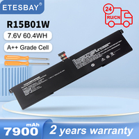 ETESBAY R15B01W Laptop Battery For Xiaomi Mi Pro 15.6 Inch Series TM1701 171501-AQ Notebook 7900mAh/60.4WH