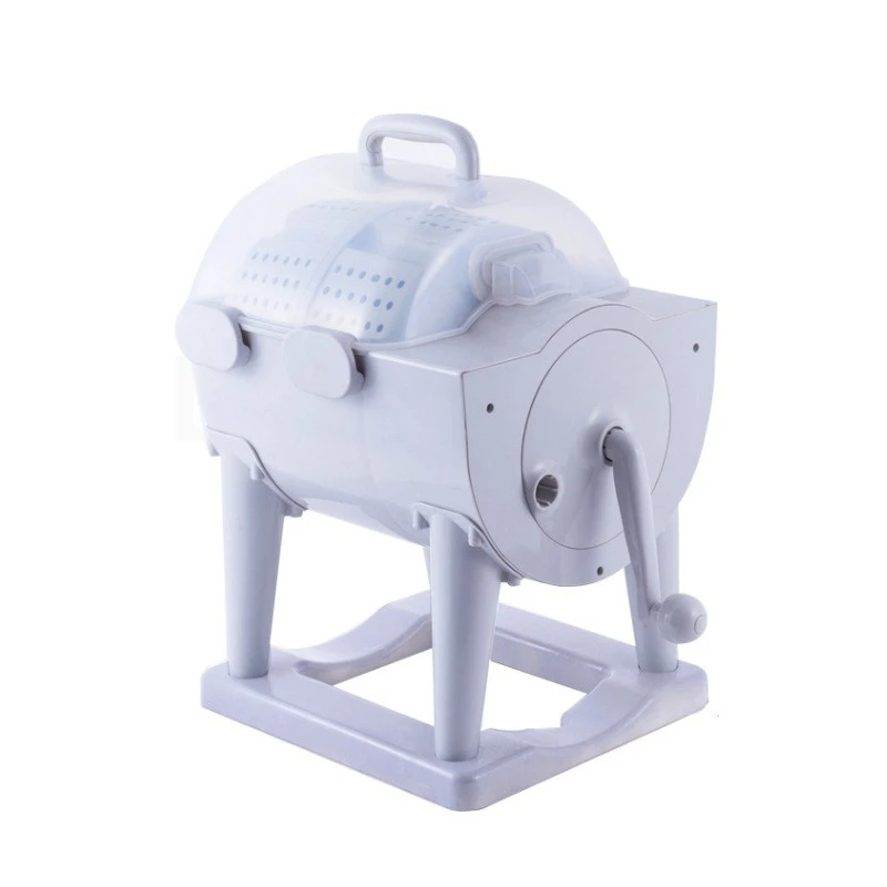 

Ручная стиральная машина с артефактом для стирки, ручная бытовая двухствольная влажная одежда для отжима сухой одежды, обезвоживание, ручная рукоятка