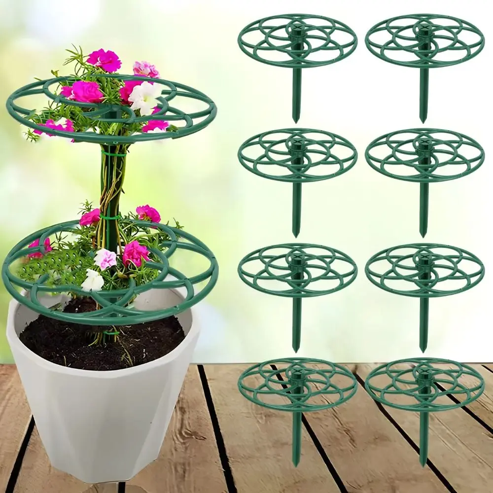 New S/M/L Bonsai Climbing Frame Plastic Stackable Climbing Vine Rack Multi-layer Sunflower Shaped Bracket Gardening Supplies