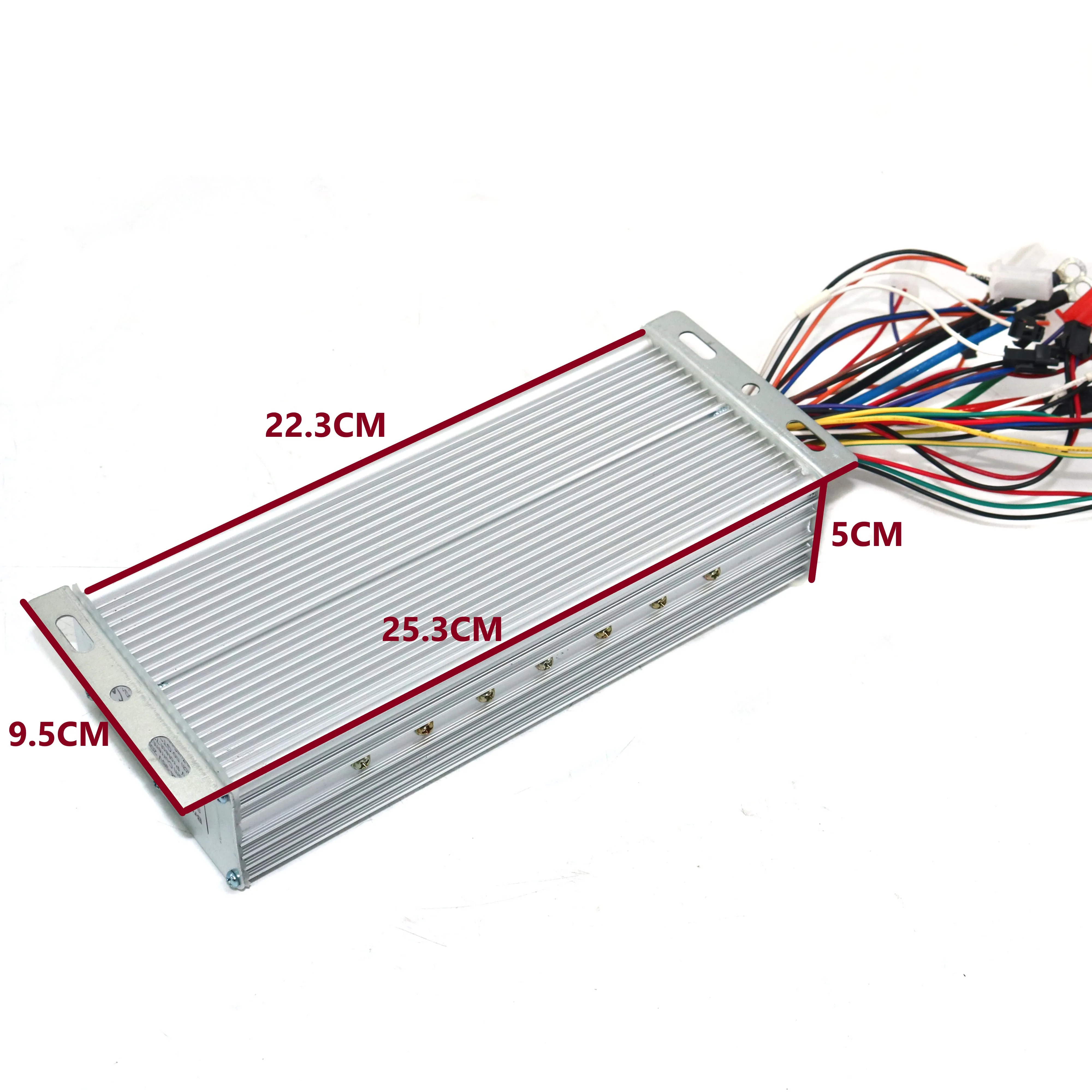 GREENTIME Sensor/Sensorless Dual Mode 84-96V 2000W 50A BLDC Motor Controller E-bike Brushless Speed Controller