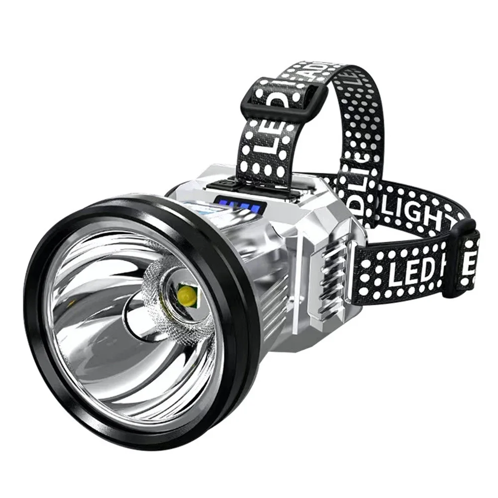 

Night Hiking 100*80mm Camping Headlight Adjustable Brightness Headlamp Portable Flashlight Adjustable Lighting