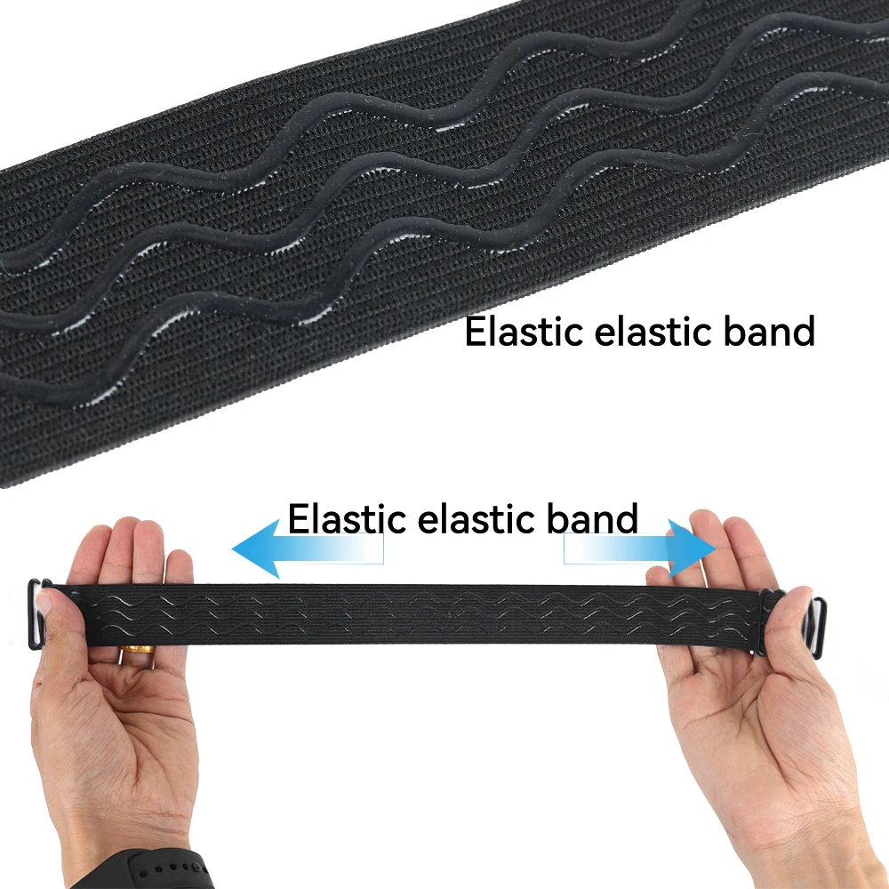 Non-Slip Elastic Band For Glueless Wigs 3Cm Width Silicone Wig Straps Elastic Band To Secure Wigs Adjustable Elastic Wig Bamd