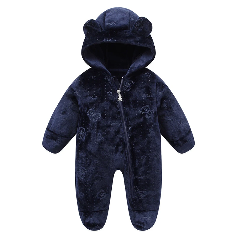 Newborn Baby Bodysuit Autumn and Winter Flannel Girls Rompers Newborn Clothes Soft Infant Clothing Set for Babies 0-12 Months