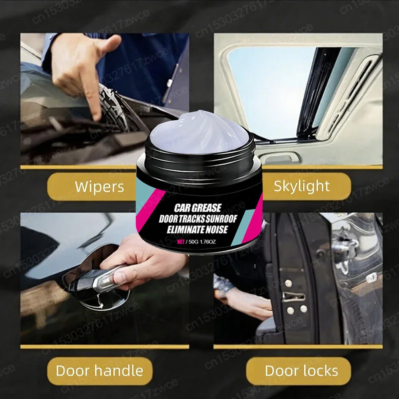 Car & Home Lubricant Grease Car Sunroof Track Lubricating Rubber Seal Repair Maintenance Lubrication Grease Polish Tools