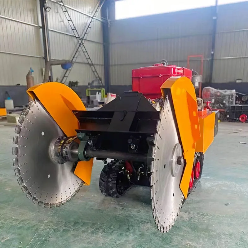Automatic Track-Mounted Crawler Wire Saw Machine RC Remote Control Road Cutting Machine Concrete Demolition