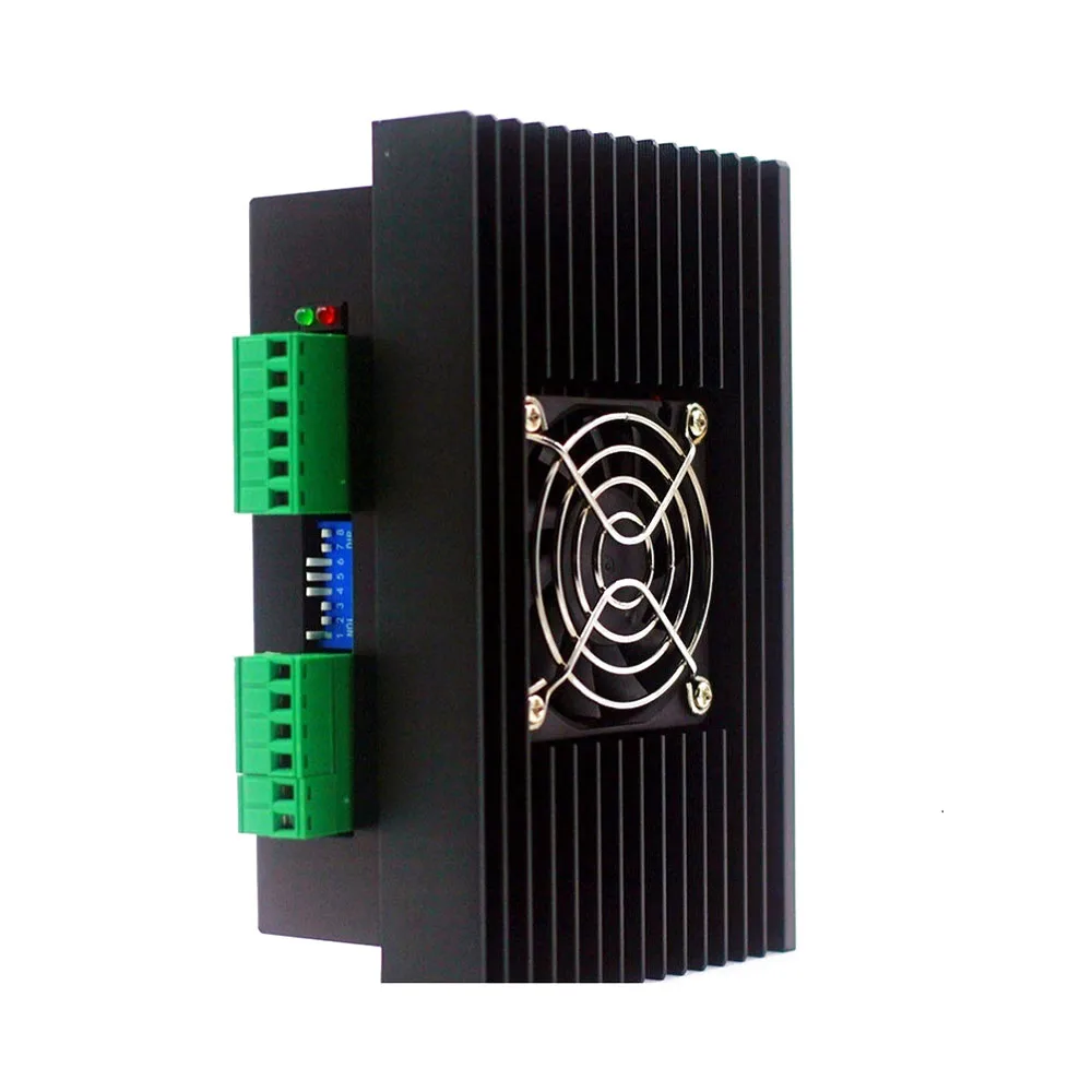 AC18V-80V/DC24V-110V Input Stepper Motor Controller MA860H DSP Digital 57/86 Stepper Motor Driver With Fan 400-51200 Subdivision