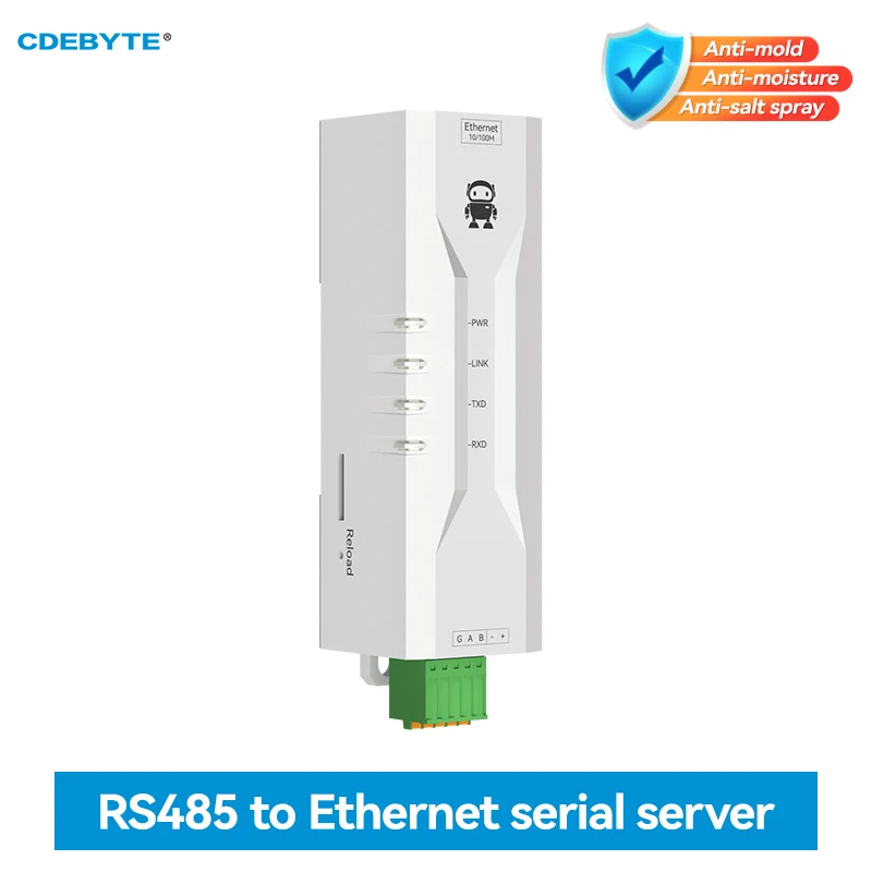 Serial to Ethernet Serial Server RS485 ModBus Gateway CDEBYTE NE2-D11P Signal Isolation 2-Way Socket Link Standard MQTT