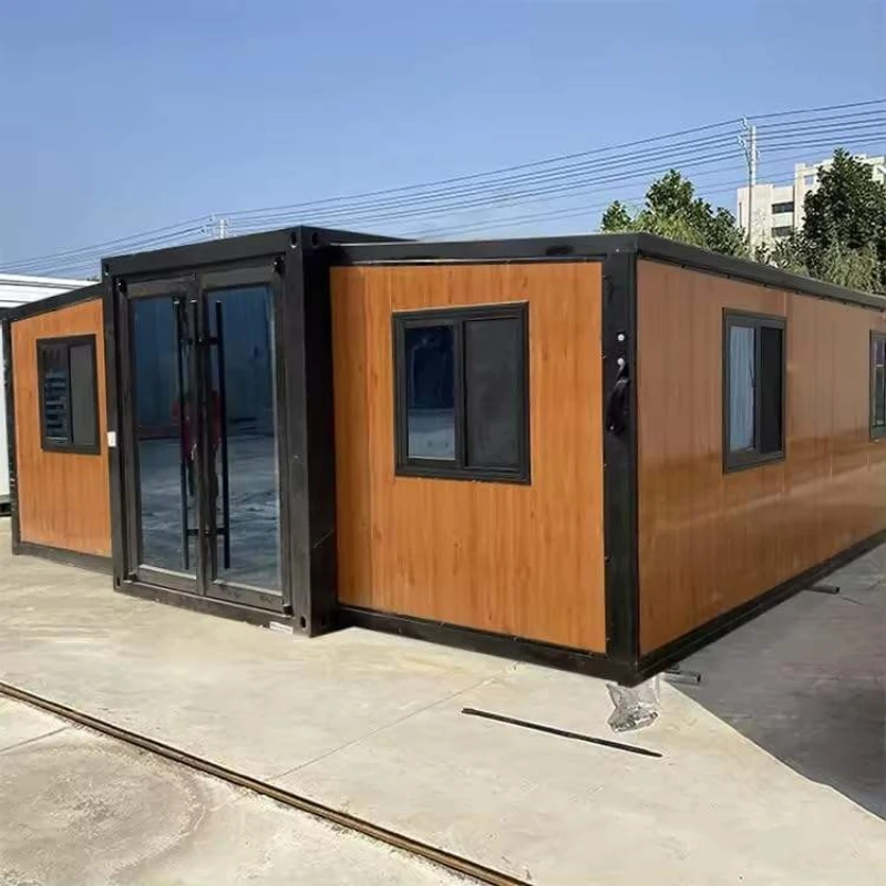 Luxury Prefabricated Container House Modern Durable Expandable Container House Predfabricated Tiny Home Warehouse Barn Storage
