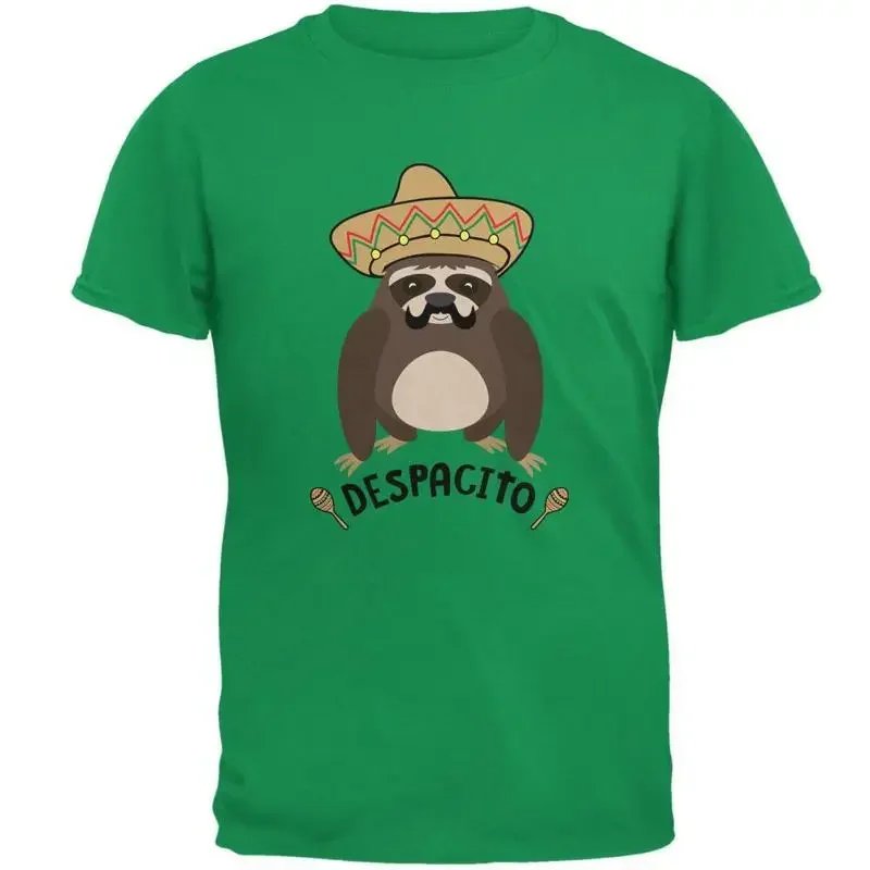 Despacito Means Slowly Funny Sloth Pun Mens T Shirt