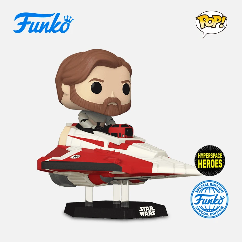 

Funko Pop Star Wars Obi-Wan Lightsaber Star Destroyer Ship Model Survivor Anime Figure Doll Peripheral Toys Collection Decoratio