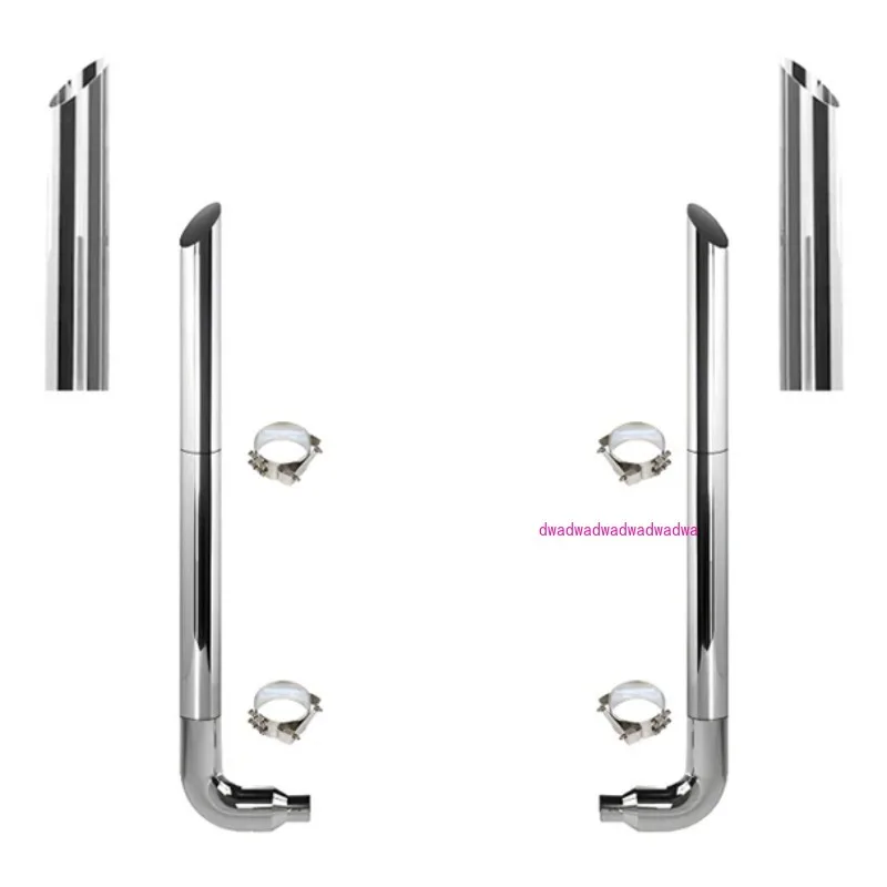 

Изготовленный на заказ 7-дюймовый выхлопной комплект из полированного хрома из нержавеющей стали для Freightliner Classic