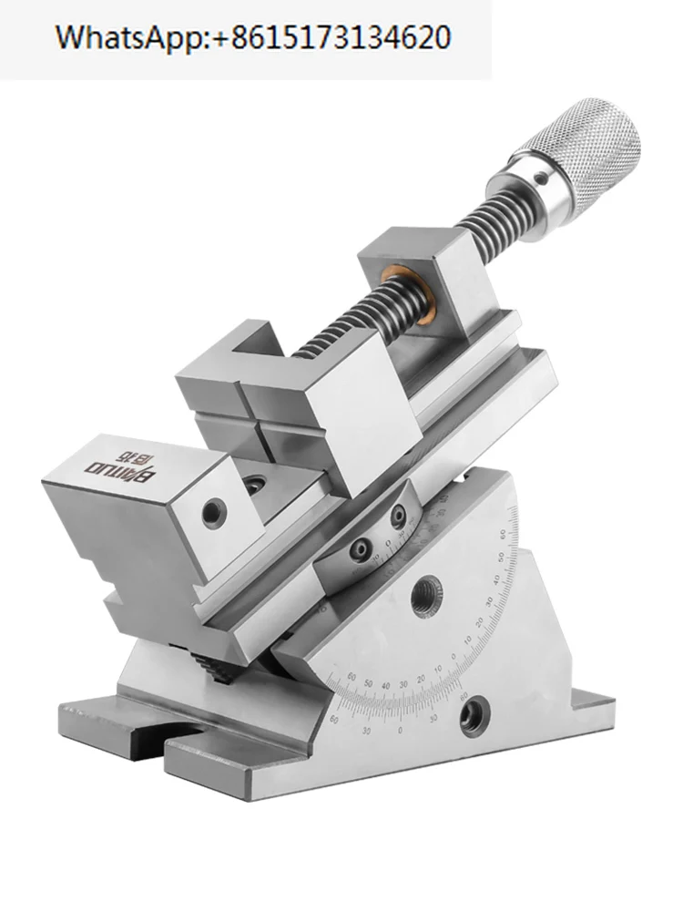 

Universal vise grinder, rotatable inclination batch, 4 inch inclinable angle vice, flat nose vise