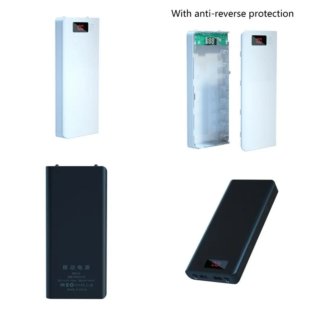 

31BA LCD Display DIY Box Flat for Head Battery Outer for Case Plastic for Shell Box Cases Pr